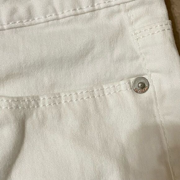 💚 A4 No boundaries white stretch jeans juniors size 9 - Picture 6 of 7